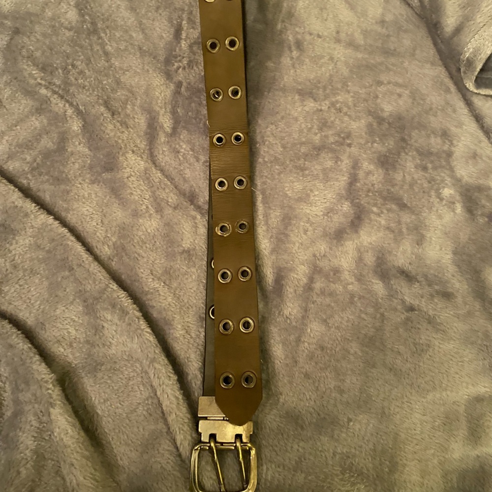 Pu Top men’s Italian Bonded filler  Brown belt, Size 36